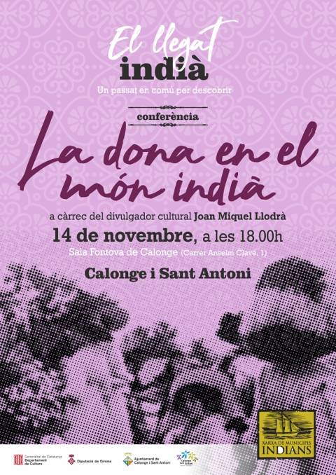 Conferència La dona en el món indià