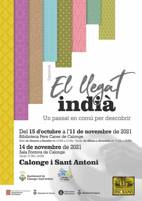 EXPOSICIÓ EL LLEGAT INDIÀ -un passat en comú per descobrir-