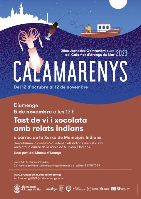 Calamarenys- Cata de vino y chocolate