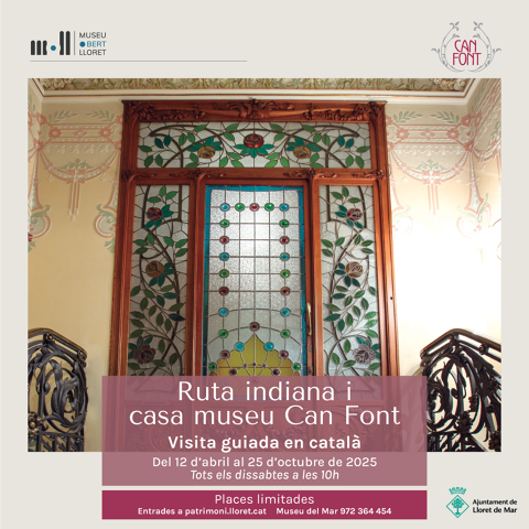 RUTA INDIANA I CASA MUSEU CAN FONT
