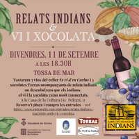 RELATS INDIANS MARIDATS AMB VI I XOCOLATA