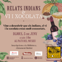 Relats indians maridats amb vi i xocolata