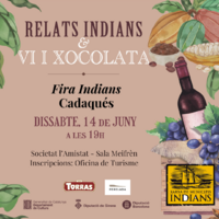 Relats indians maridats amb vi i xocolata